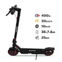 Trottinette Électrique KEPOW E9Pro7B 2027 7,5Ah - Noir
